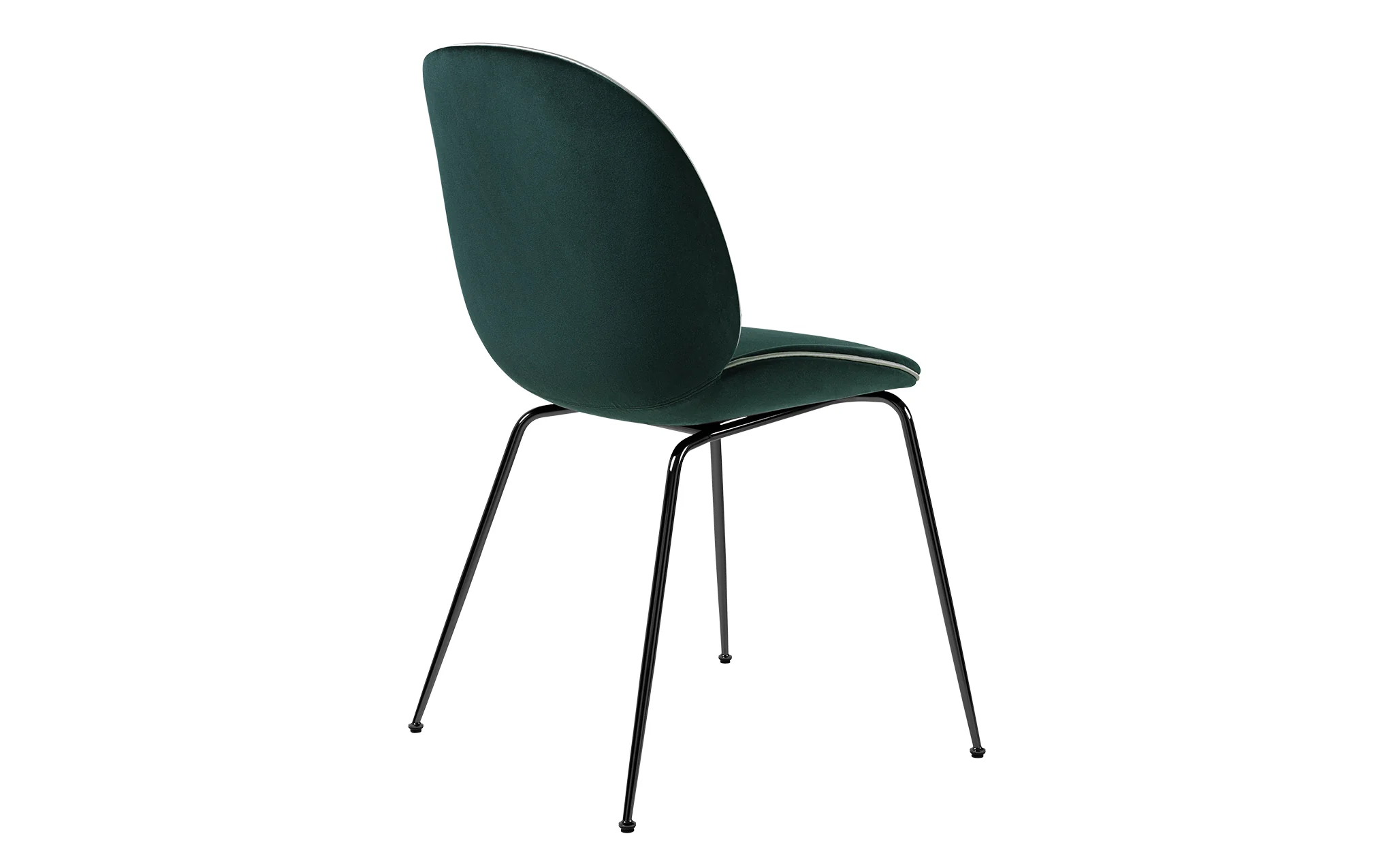 Beetle dining chair - upholstered with conic base - Image 10