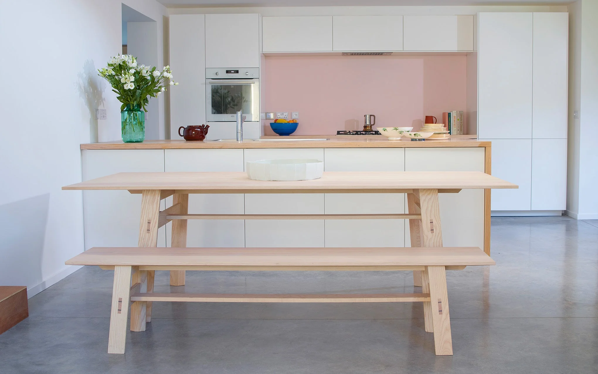 Ex-Display Jethro bench - Ash - Image 4
