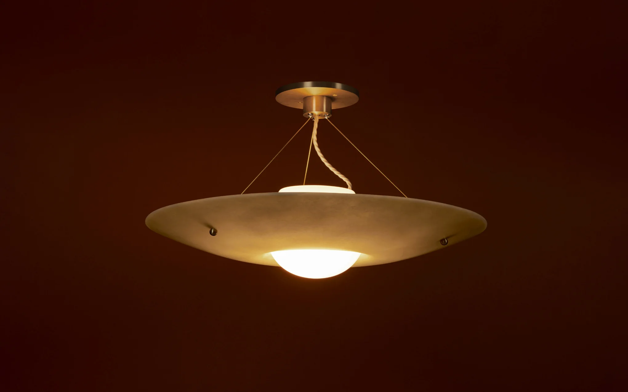 Fiber flush mount - small