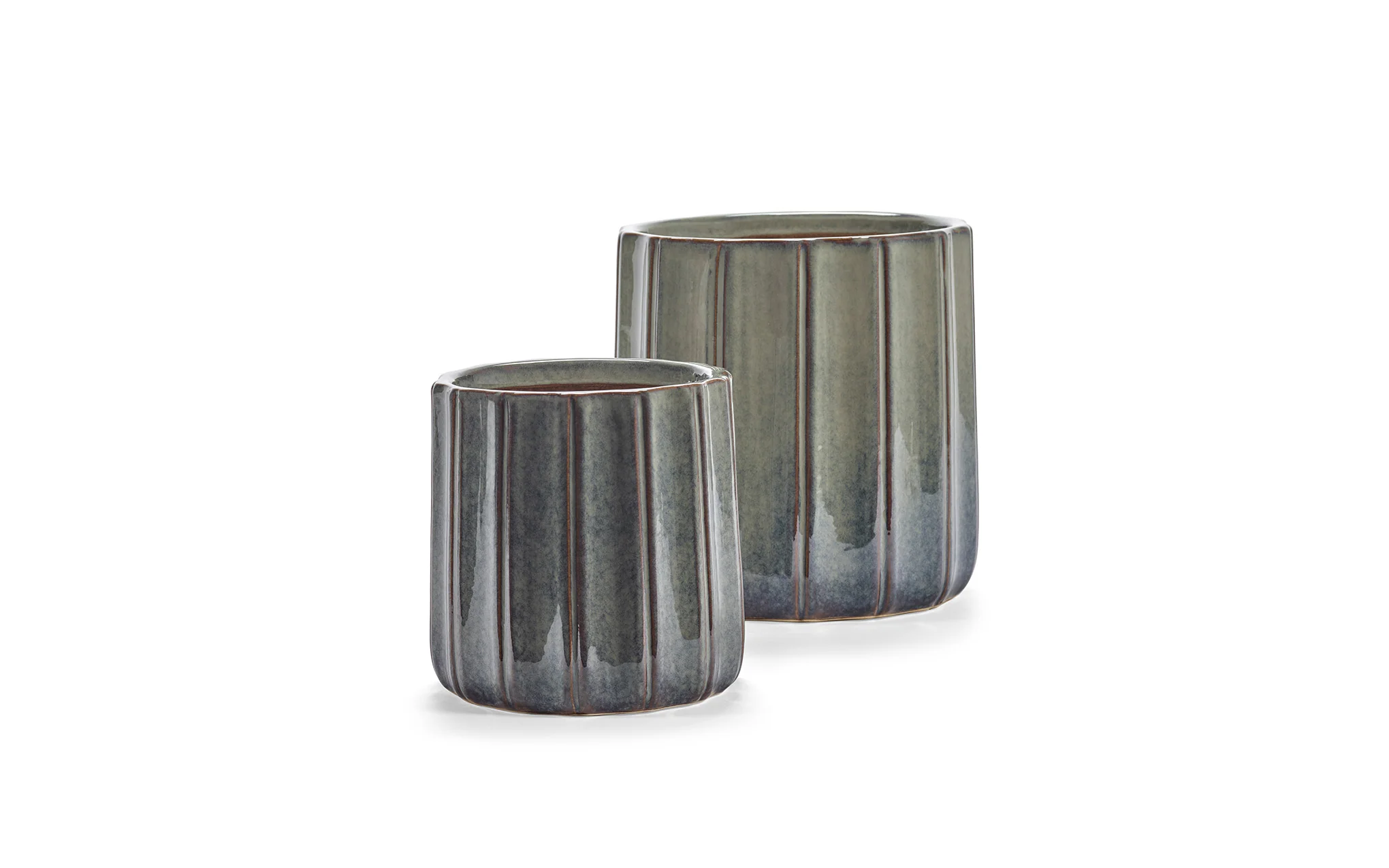 Flower pot - blue