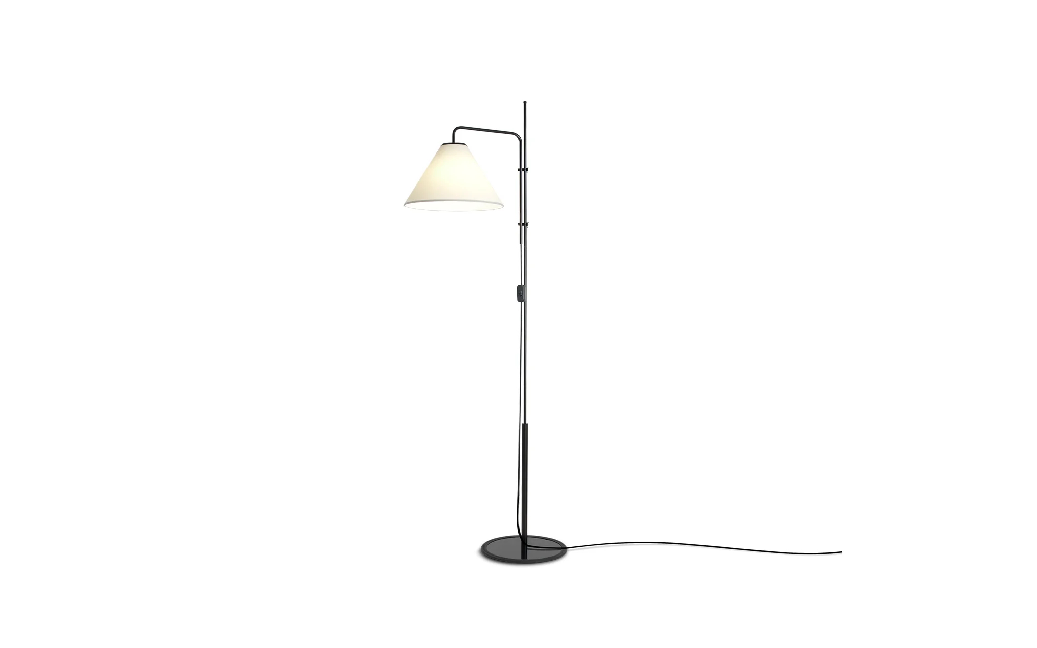 Funiculí floor lamp - fabric shade - Image 3