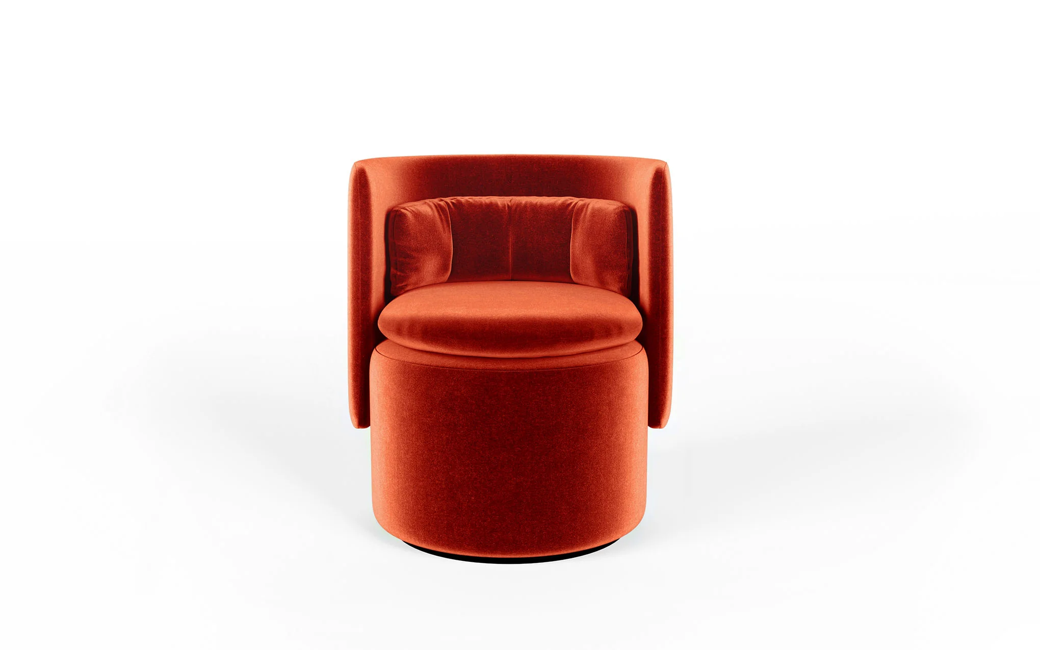 Group cocktail chair with swivel base - Image 59