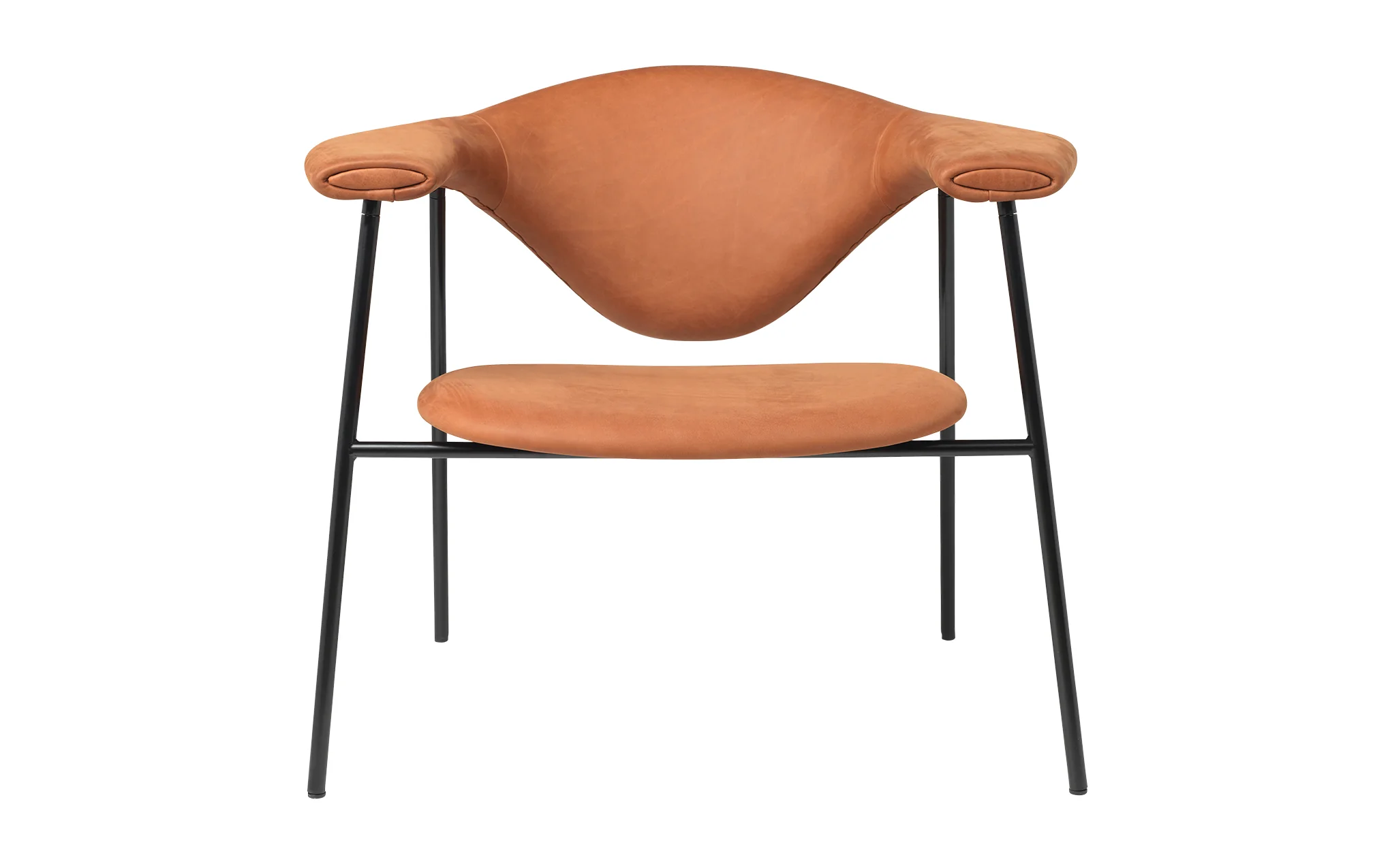 Masculo lounge chair - 4-leg base - Image 3