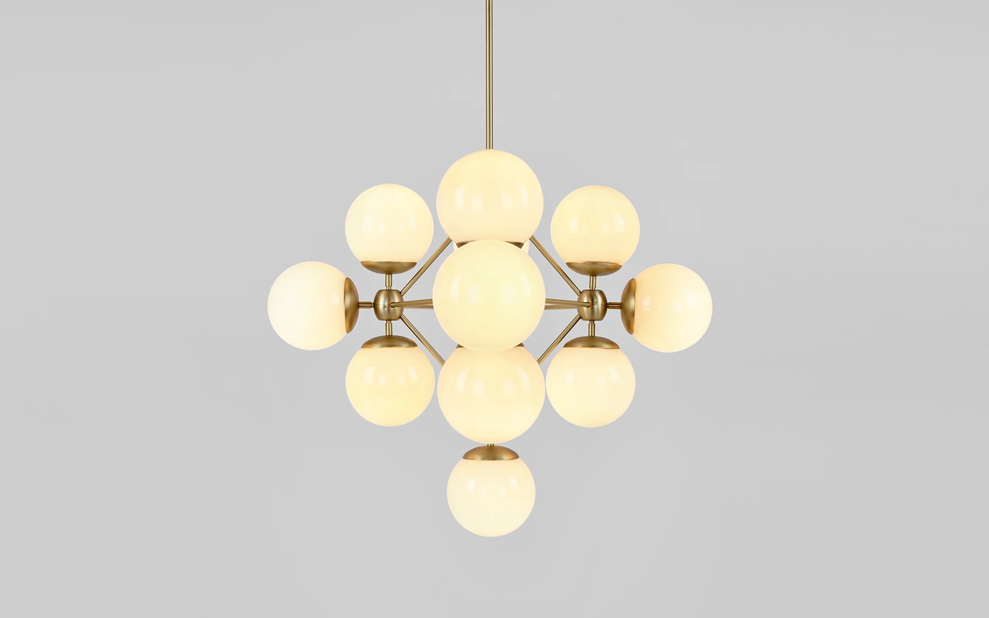 Modo chandelier - diamond, 13 globes - Image 2