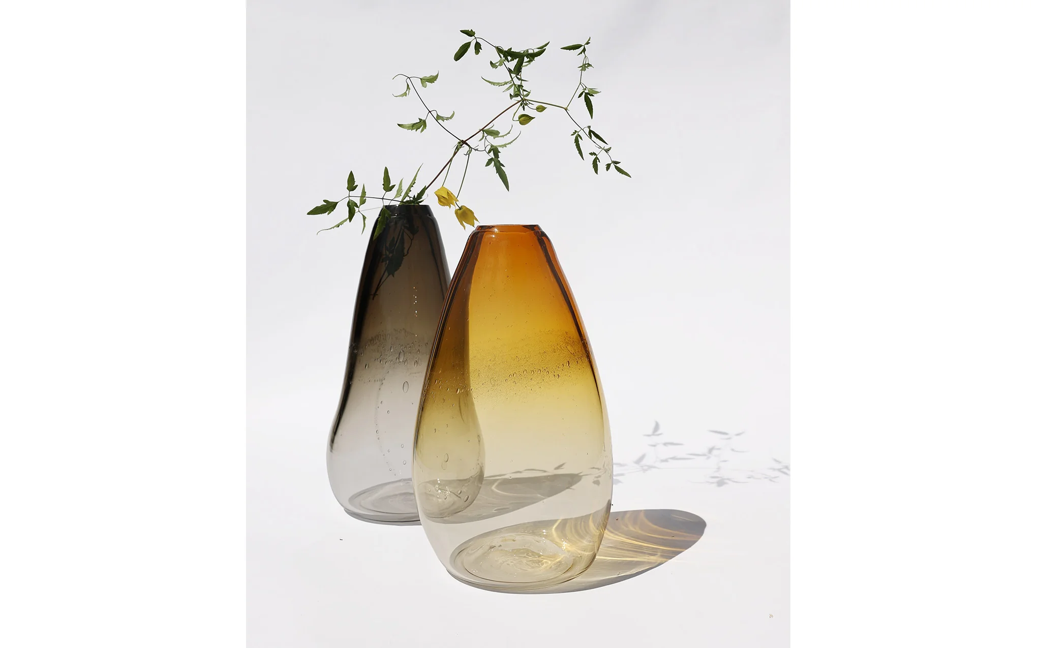 Node vase 04 - amber - Image 5
