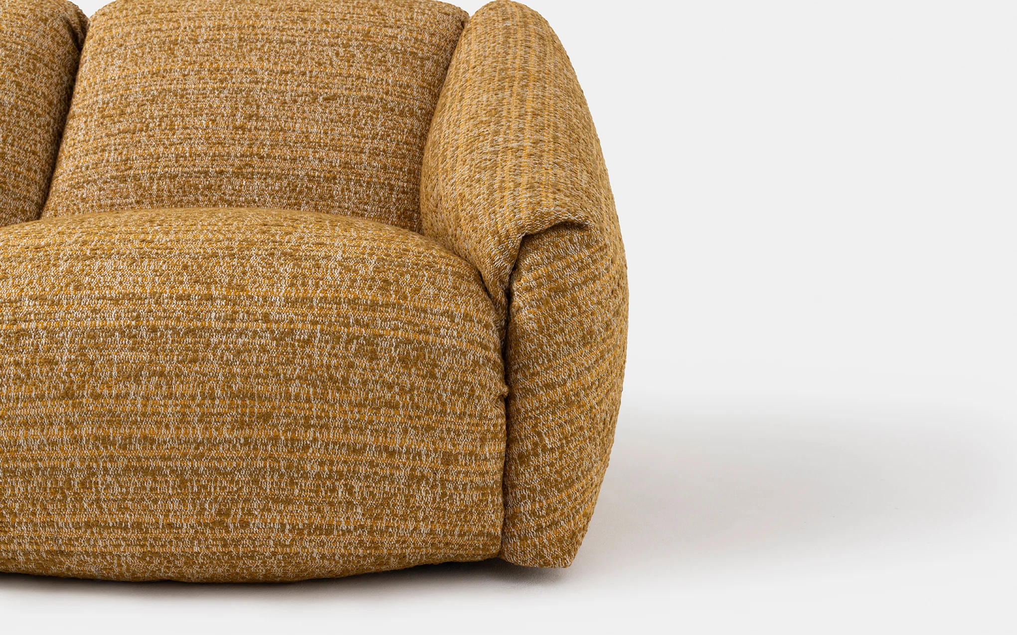 Puffer three seat sofa - formal - Image 3