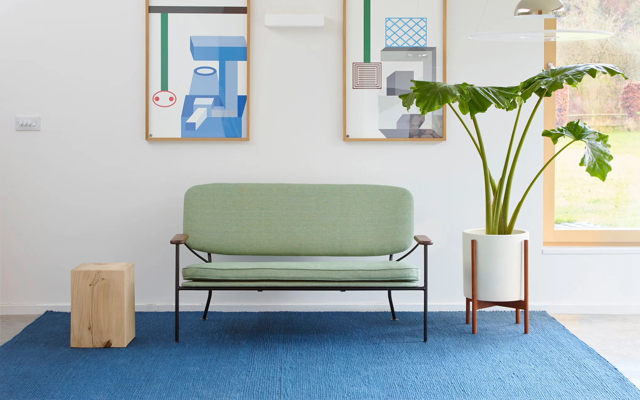 Purl rug - Petrol - Image 3