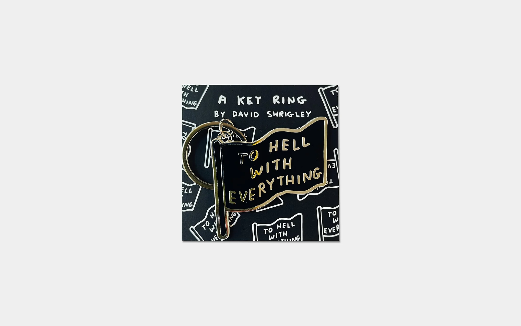 To Hell With Everything keyring - Image 2