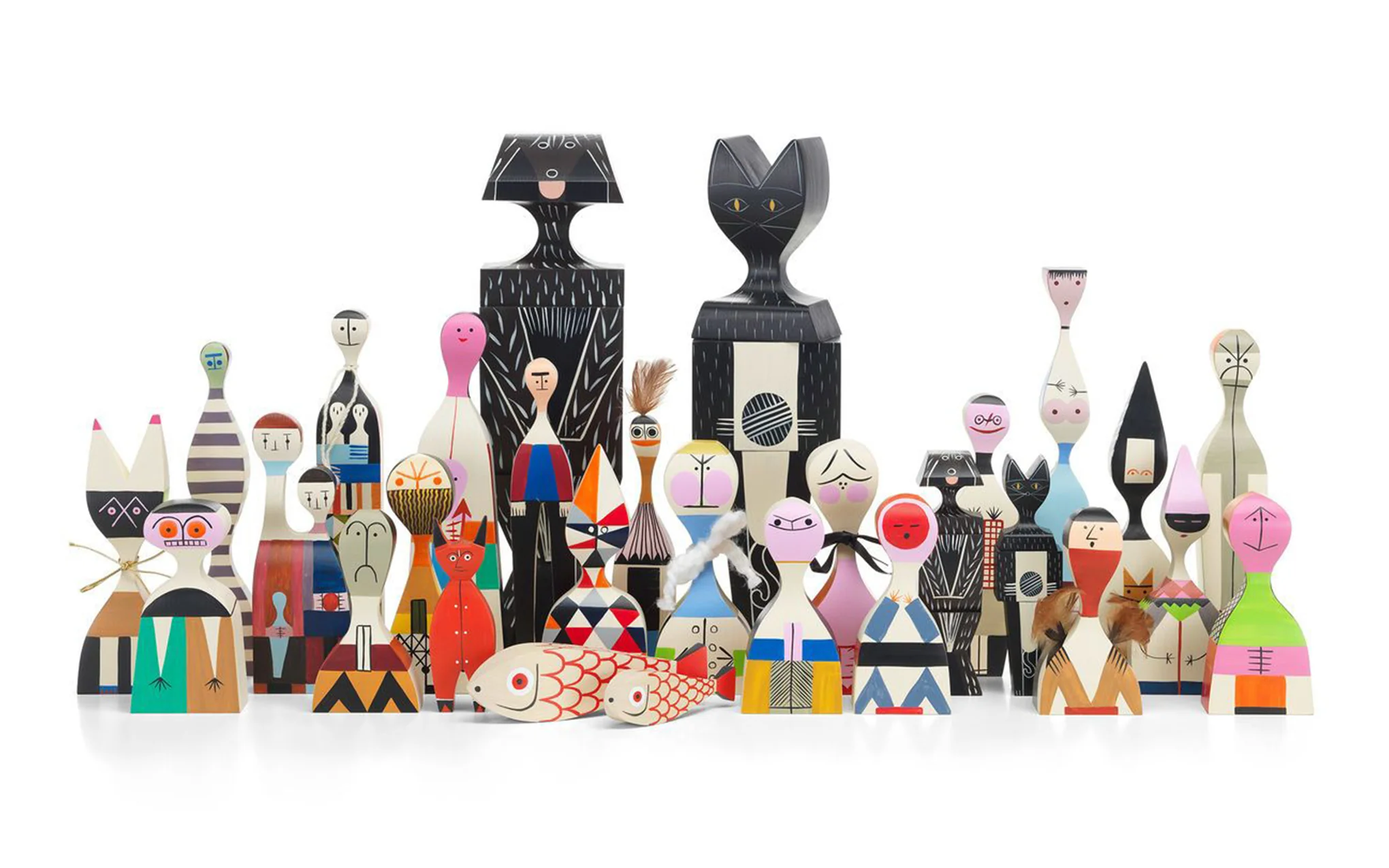 Wooden dolls